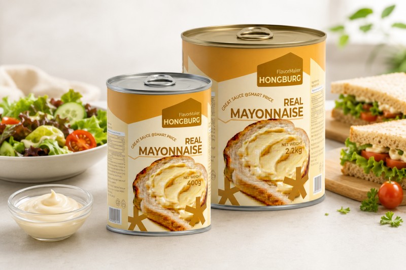Mayonis Asli dalam tin