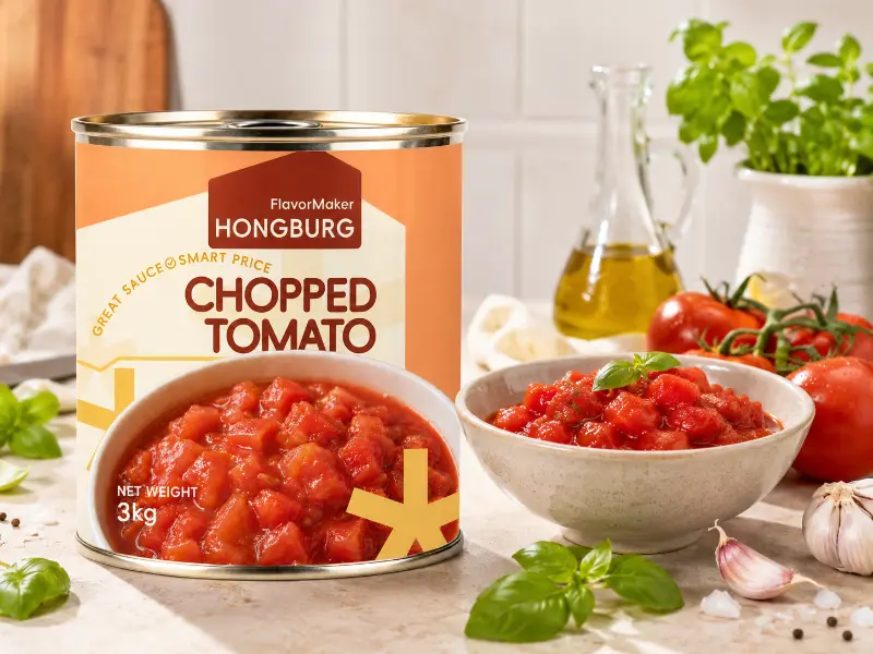 Tomato Cincang Dalam Tin Klasik