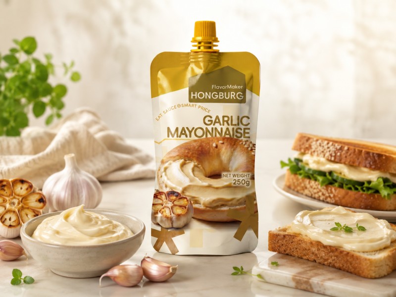 Mayonis Bawang Putih Berkrim Klasik