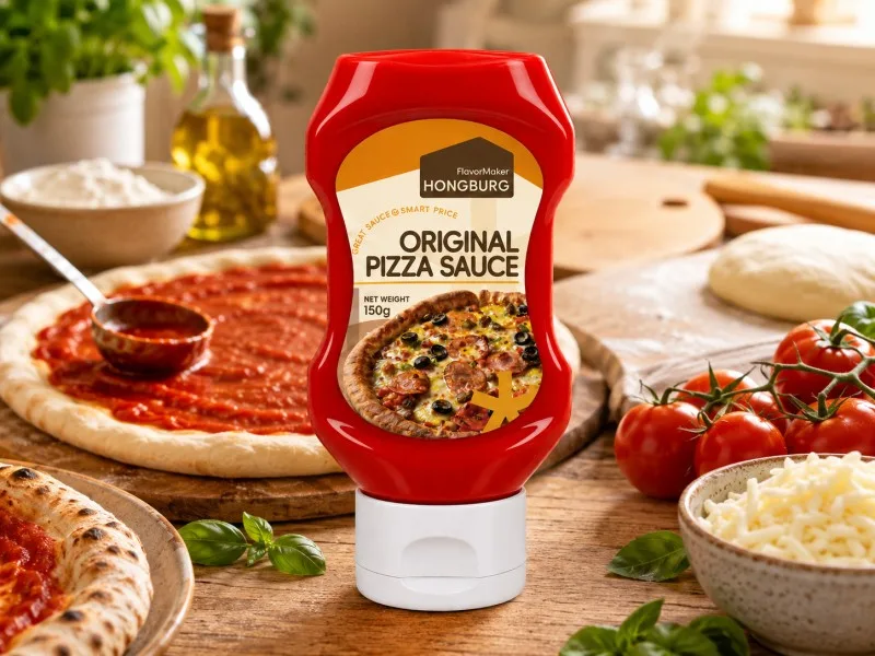 Sos Pizza Asli Klasik untuk Asas Pizza