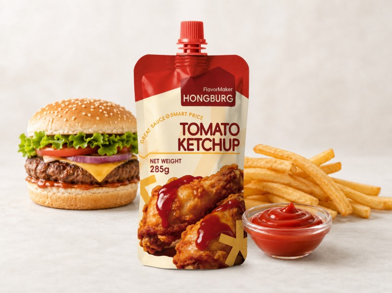 Sos Tomato Klasik untuk Kentang Goreng dan Burger