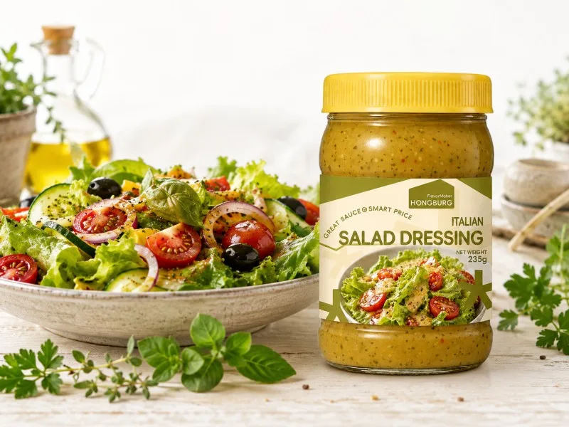 Sos Salad Herba Itali Berperisa Kaya
