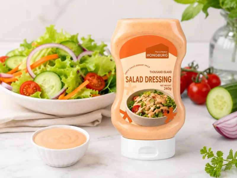 Sos Salad Pulau Seribu Berkrim Tangy