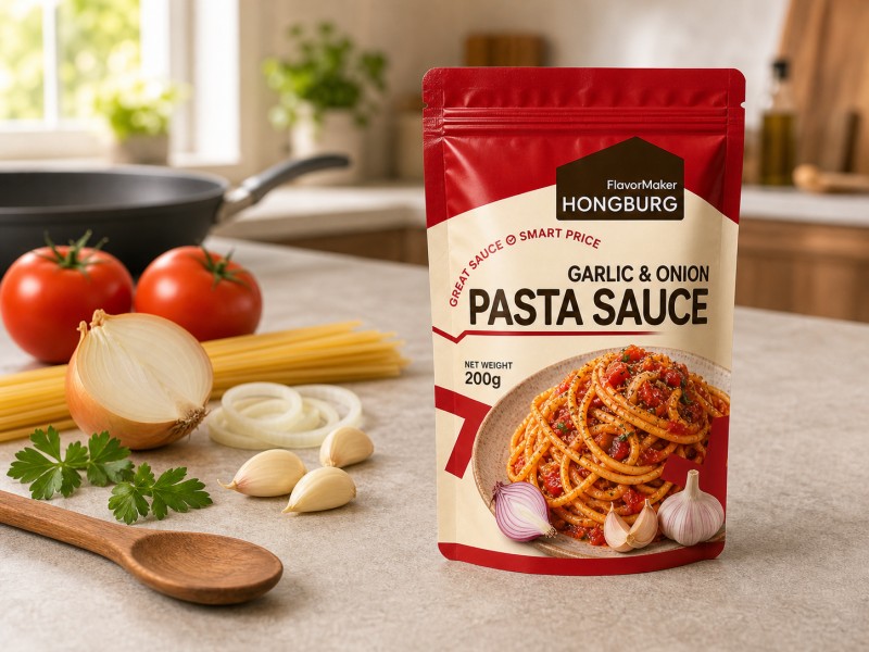 Sos Pasta Bawang Putih Bawang Putih Pekat untuk Masakan Setiap Hari