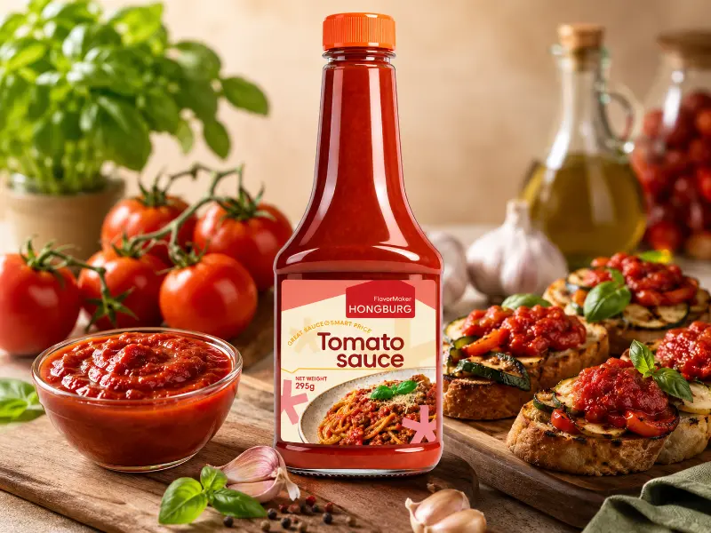 Sos Tomato Pekat dengan Perisa Asli