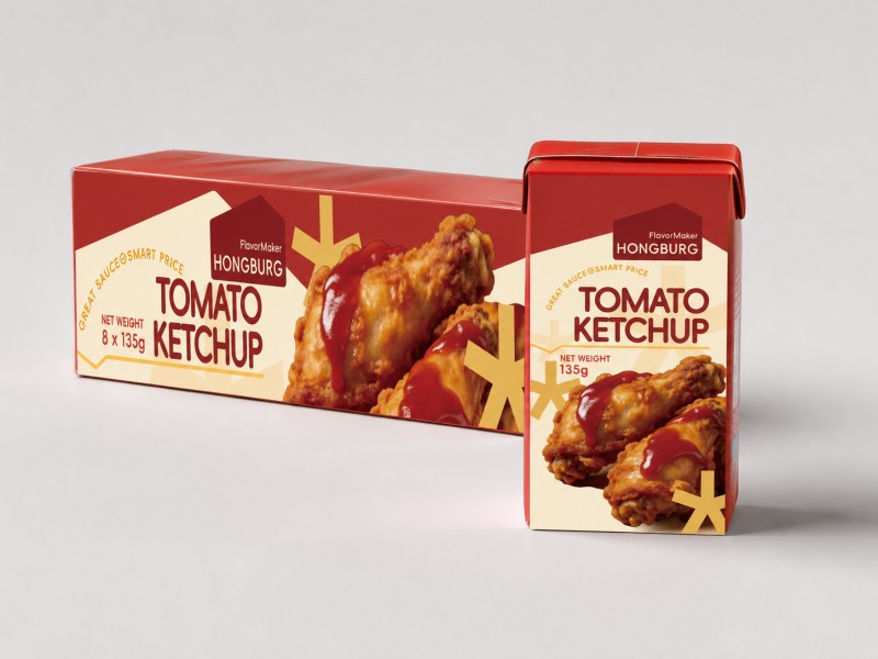 Sos tomato dalam Tetra Pak